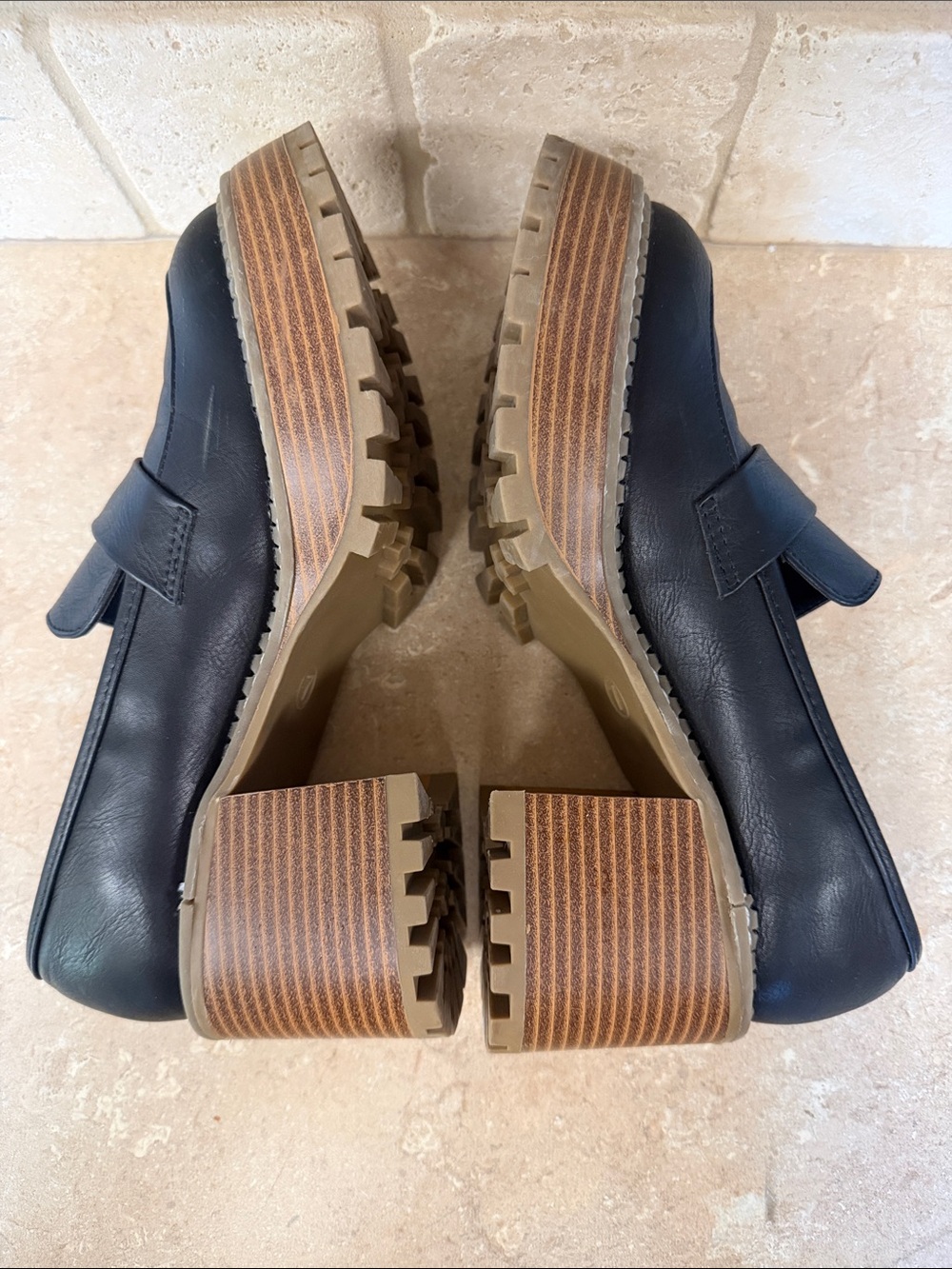 MIA Dahila Chunky Platform Loafer Shoes Sz7 - Picture 3 of 7